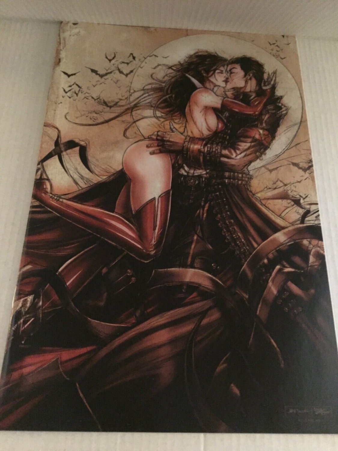 2022 Dynamite Comics Vampirella Dracula Unholy Jamie Tyndall Virgin Variant #4