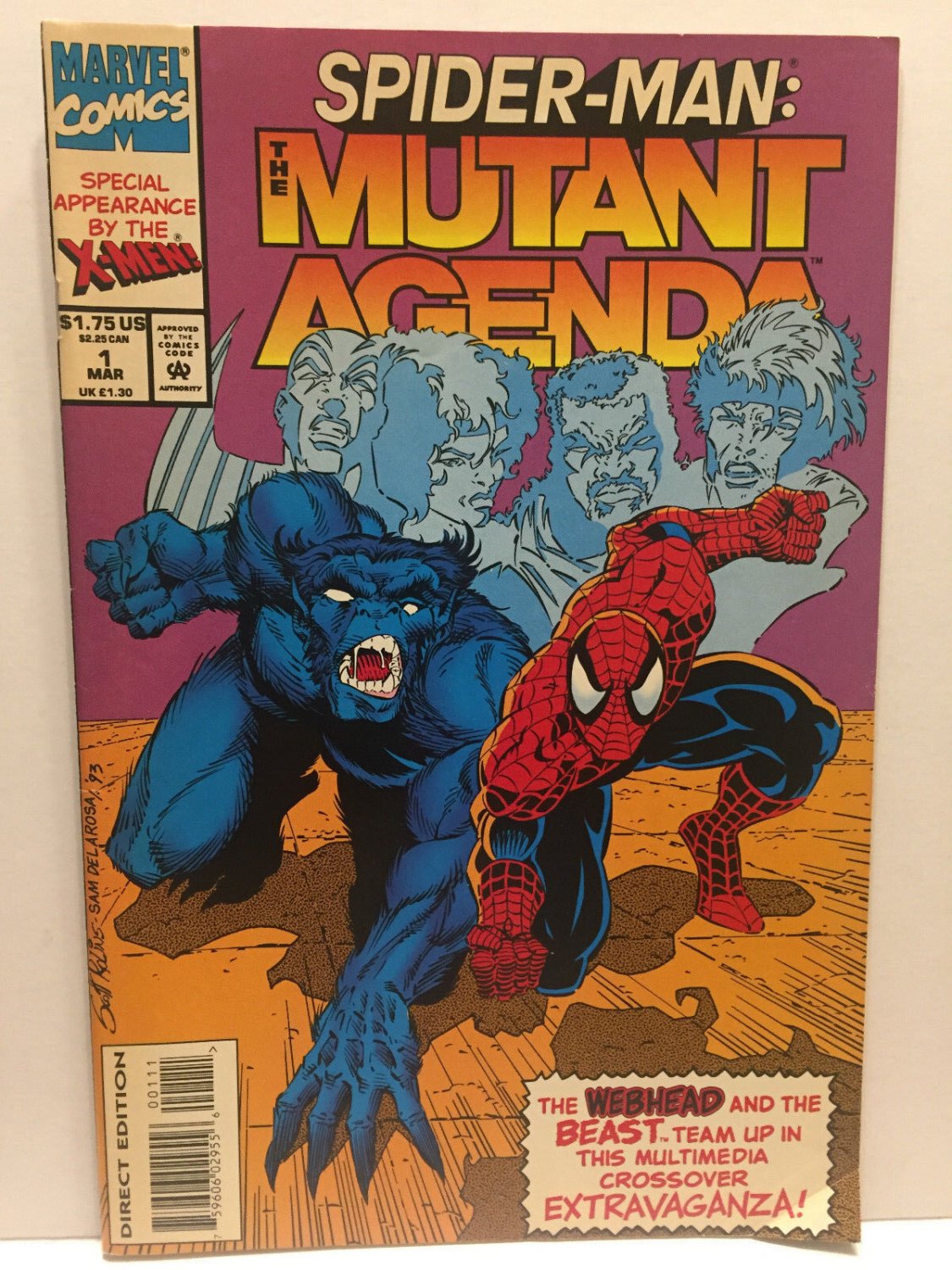 1994 Marvel Comics Spider-Man: The Mutant Agenda
