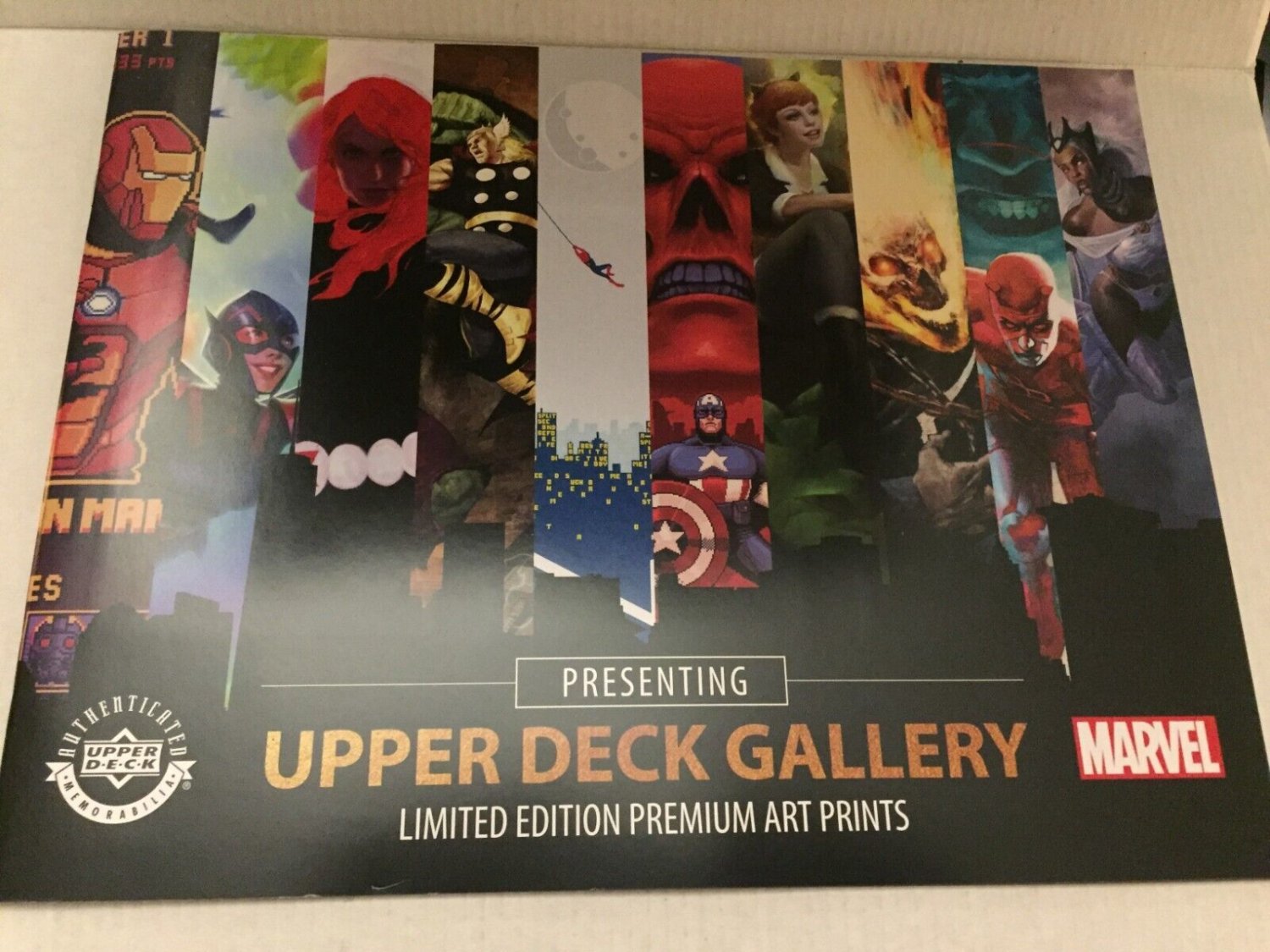 Marvel Upper Deck Gallery Limited Edition Premium Art Prints Product Guide