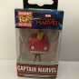 Two New Marvel Comics Captain Marvel Funko Pocket Pop Key Chains