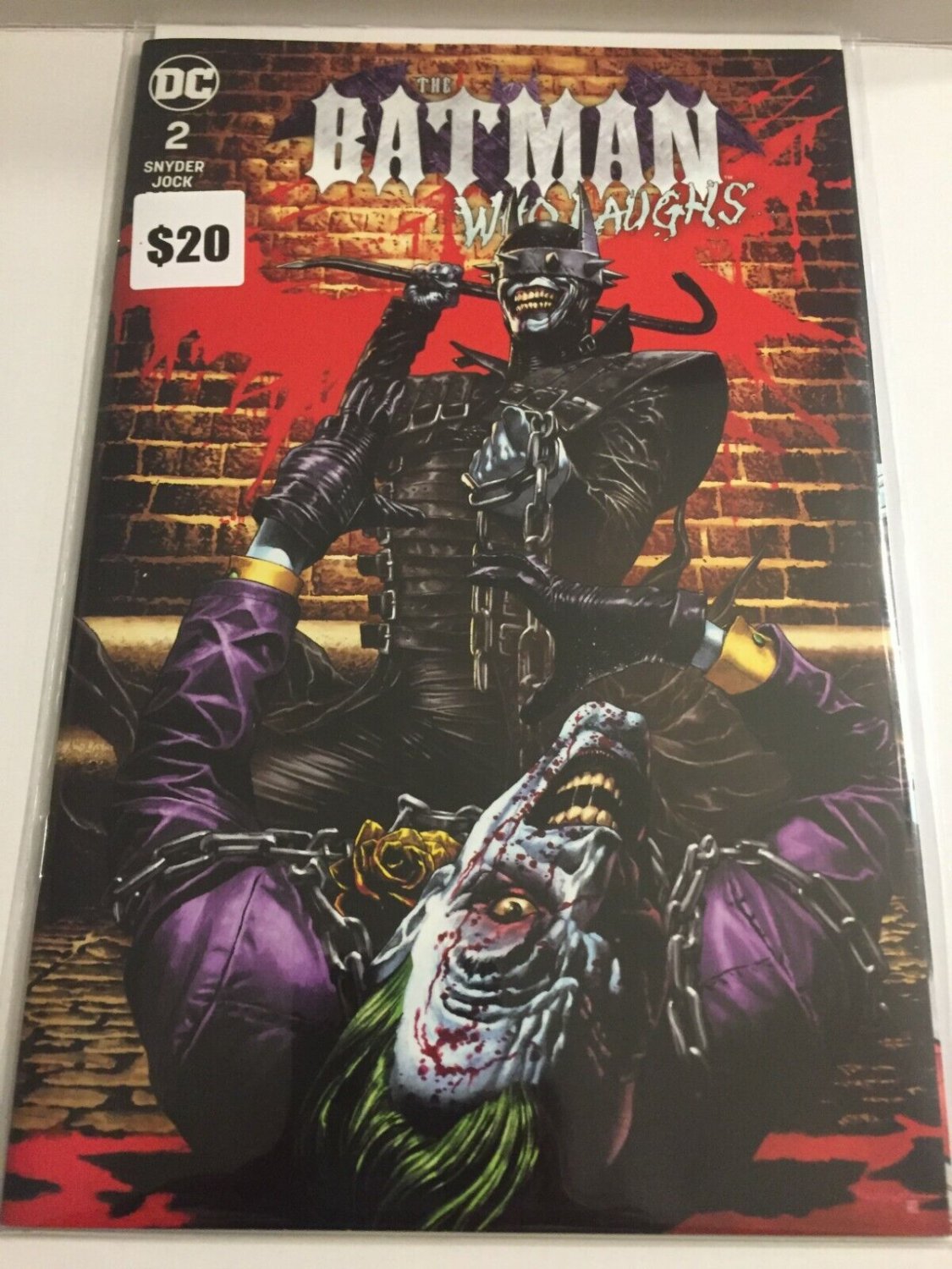 2019 DC Comics The Batman Who Laughs #2