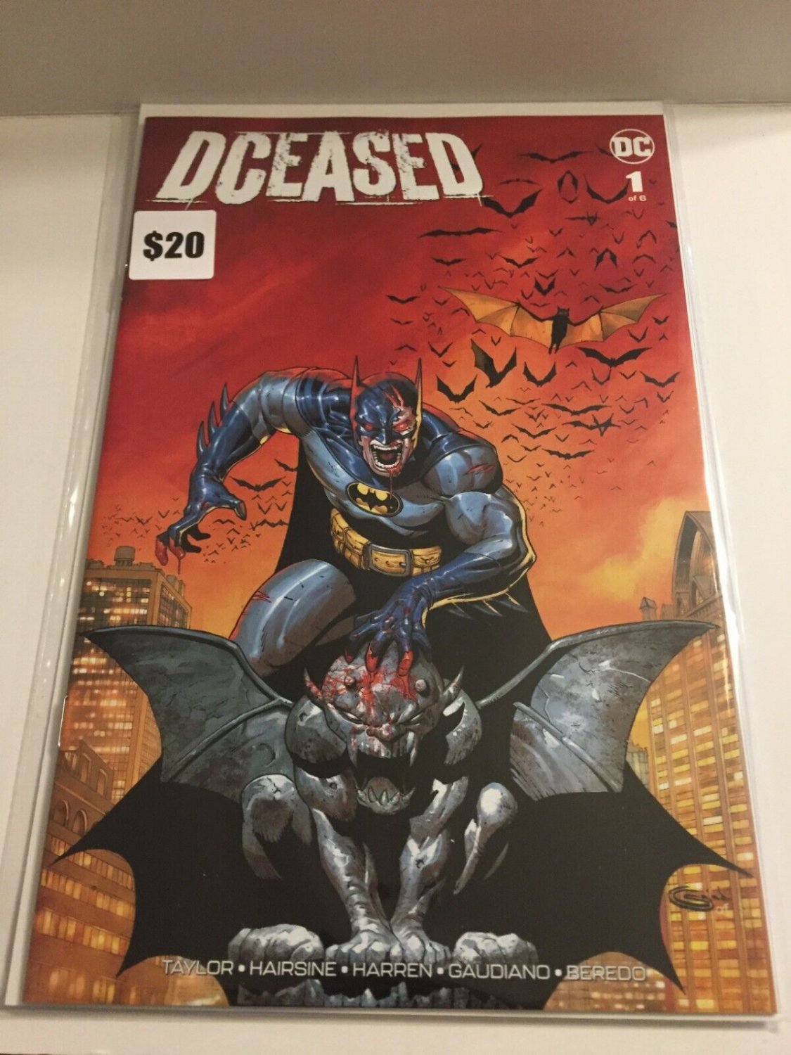 2019 DC Comics DCeased Batman Trade Variant #1