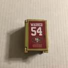 New NFL San Francisco 49ers Fred Warner Teenymates 1'' Figure and Locker