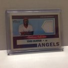 2013 Topps Heritage LA Angels Torii Hunter Clubhouse Collection Relic Card