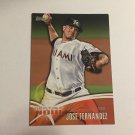 2014 Topps MLB Miami Marlins Jose Fernandez Future is Now Rookie Baseball Card
