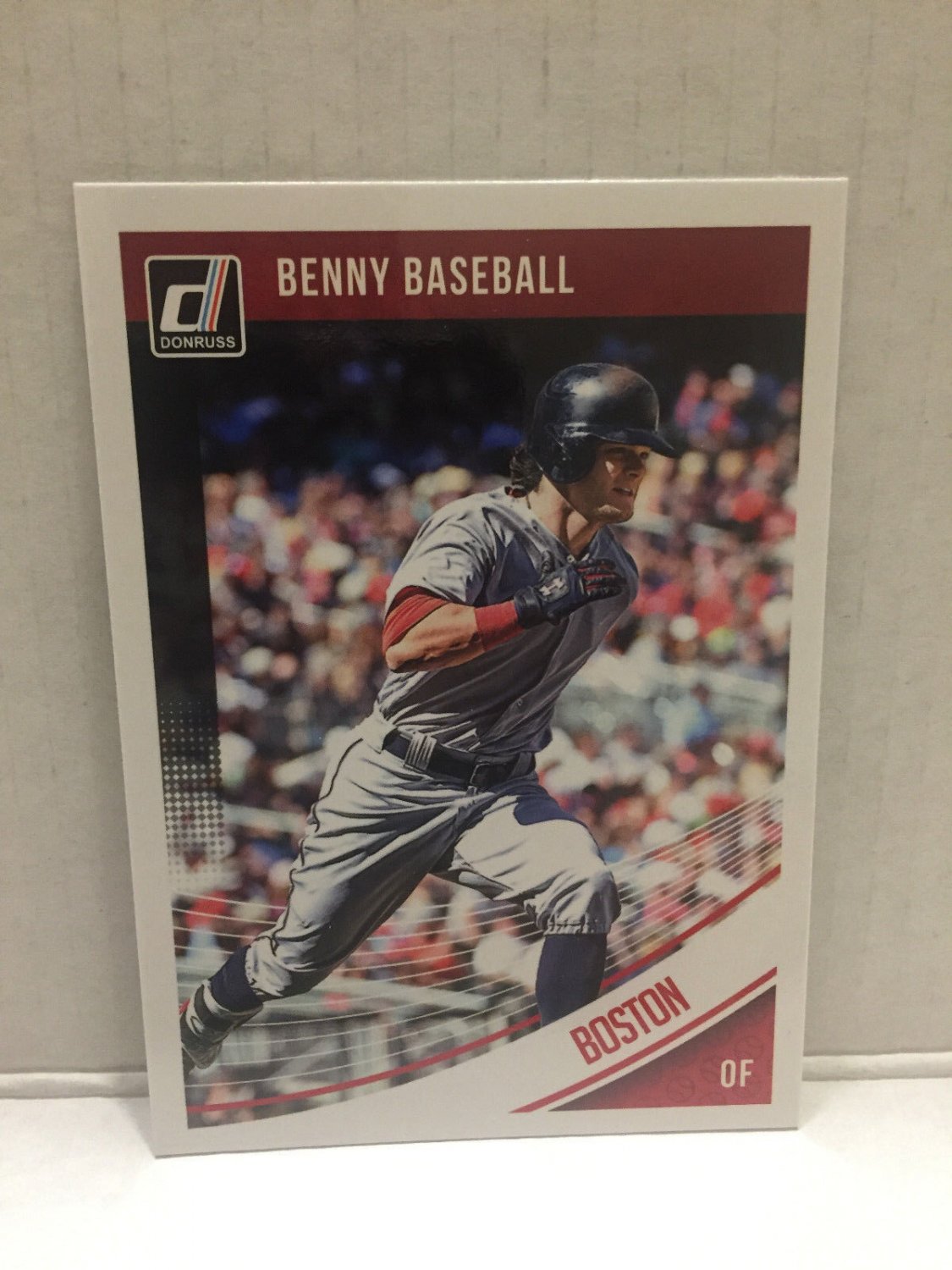4 Different 2018 Boston Red Sox Andrew Benintendi Baseball Cards