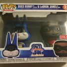 NEW Space Jam Legacy Bugs Bunny & Lebron James 2 Pack Funko Pop Figures
