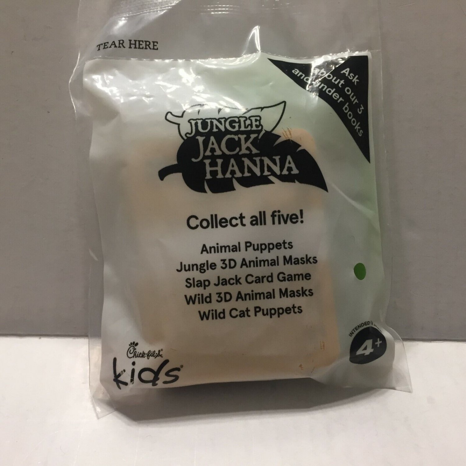 ChickFilA Kids Meal Jungle Jack Hanna Toy