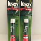 2 Pack of New Official Krazy Glue