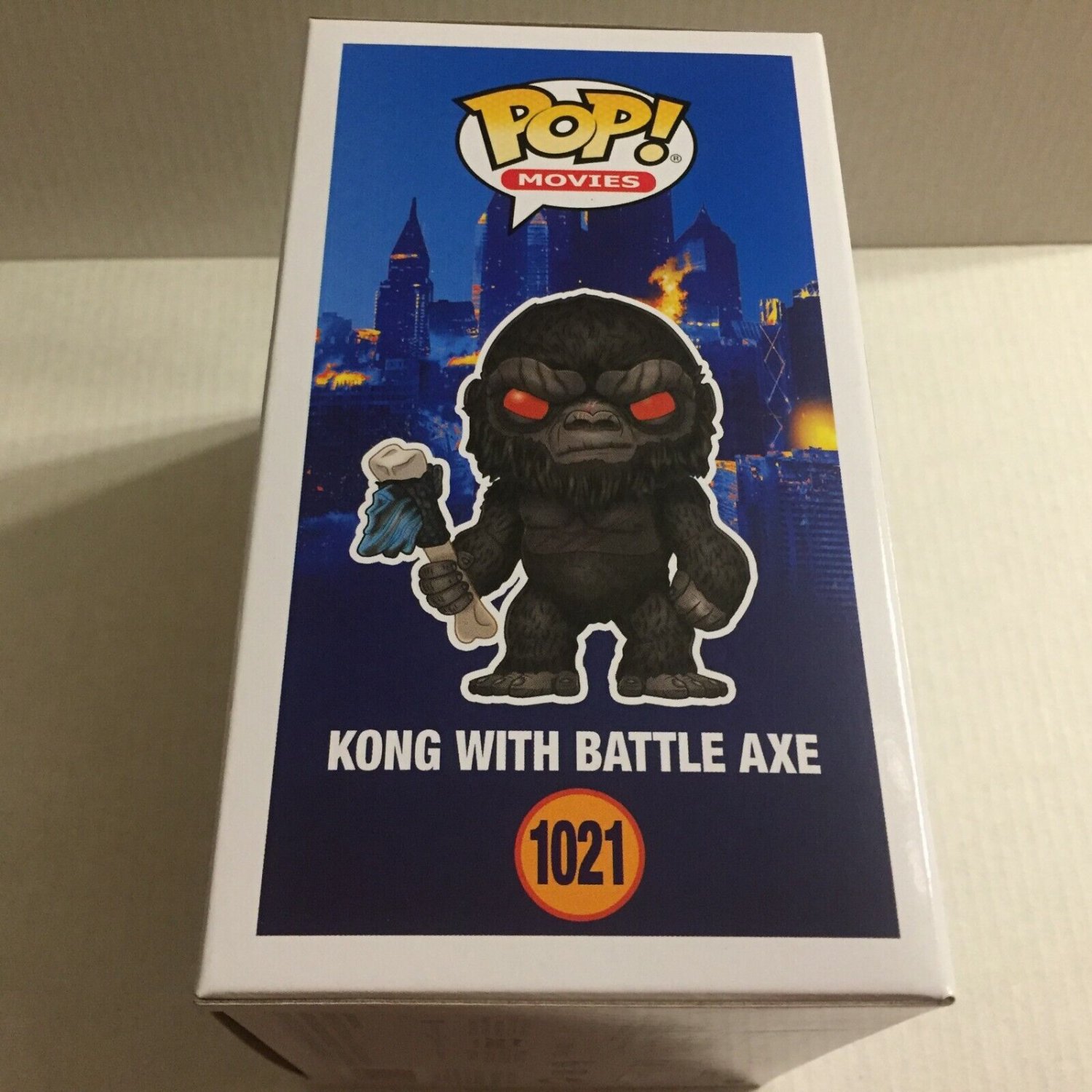 NEW Gozilla vs Kong Kong with Battle Axe Funko Pop Figure #1021