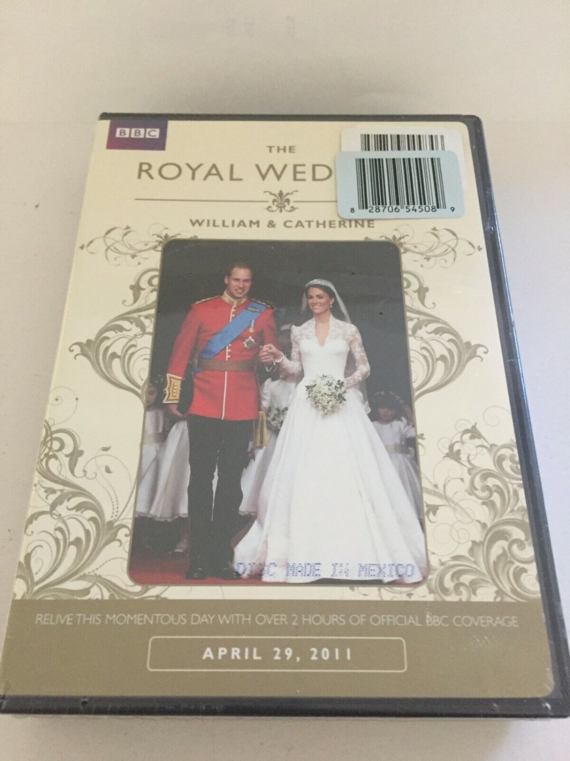 NEW Double Royal Wedding Prince William & Kate / Harry & Meghan DVD Disc Sealed