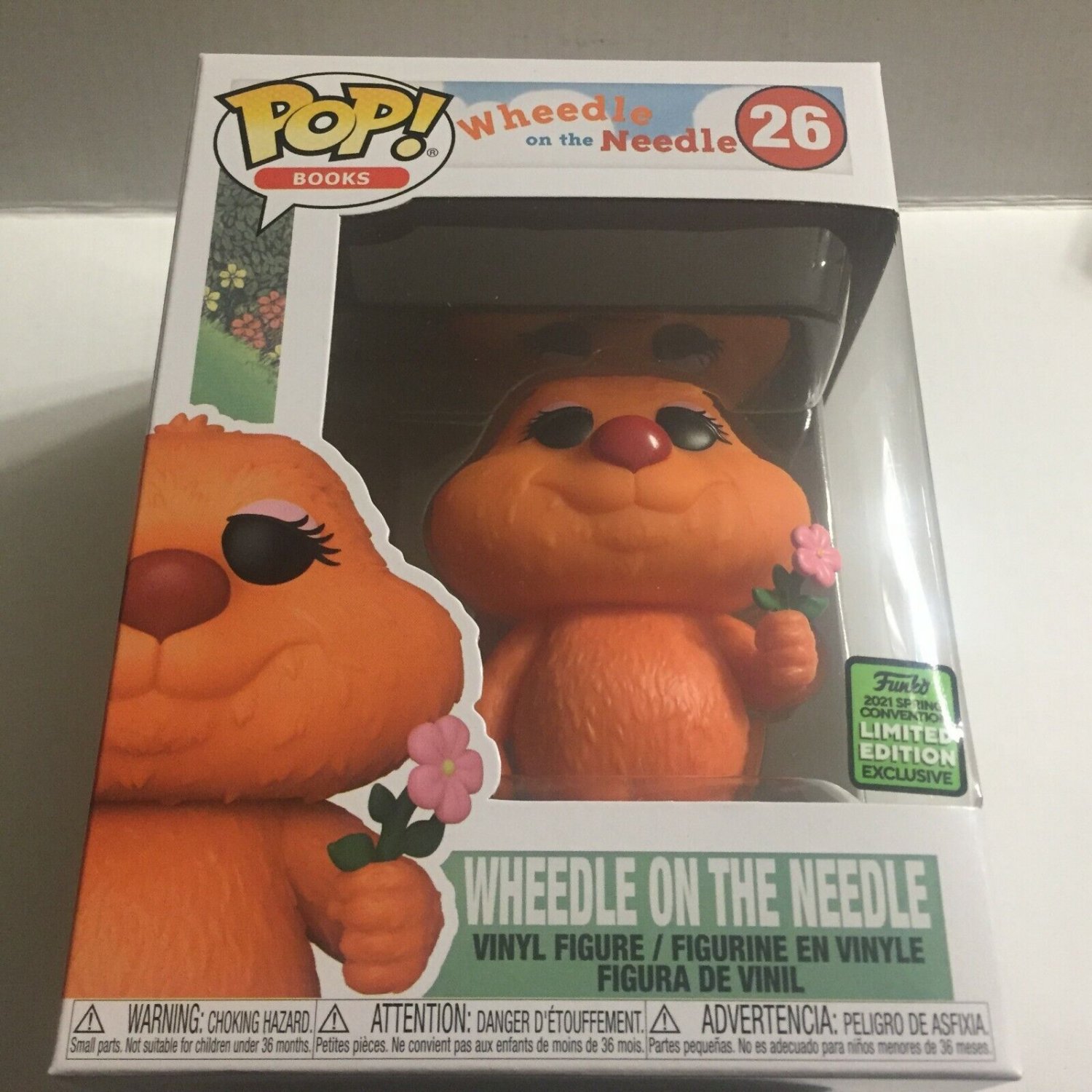 NEW 2021 ECCC Shared Exclusive Wheedle on The Needle Funko Pop