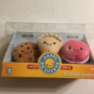 NEW Hallmark Happy Go Luckys Plush Dessert Dudes - Chip, America & Roonie NEW Hallmark Happy Go Luckys Plush Dessert Dudes - Chip, America & Roonie