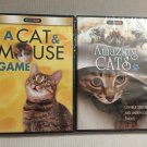 Two New Cat DVDs Sealed - Cat & Mouse Game & Amazing Cats