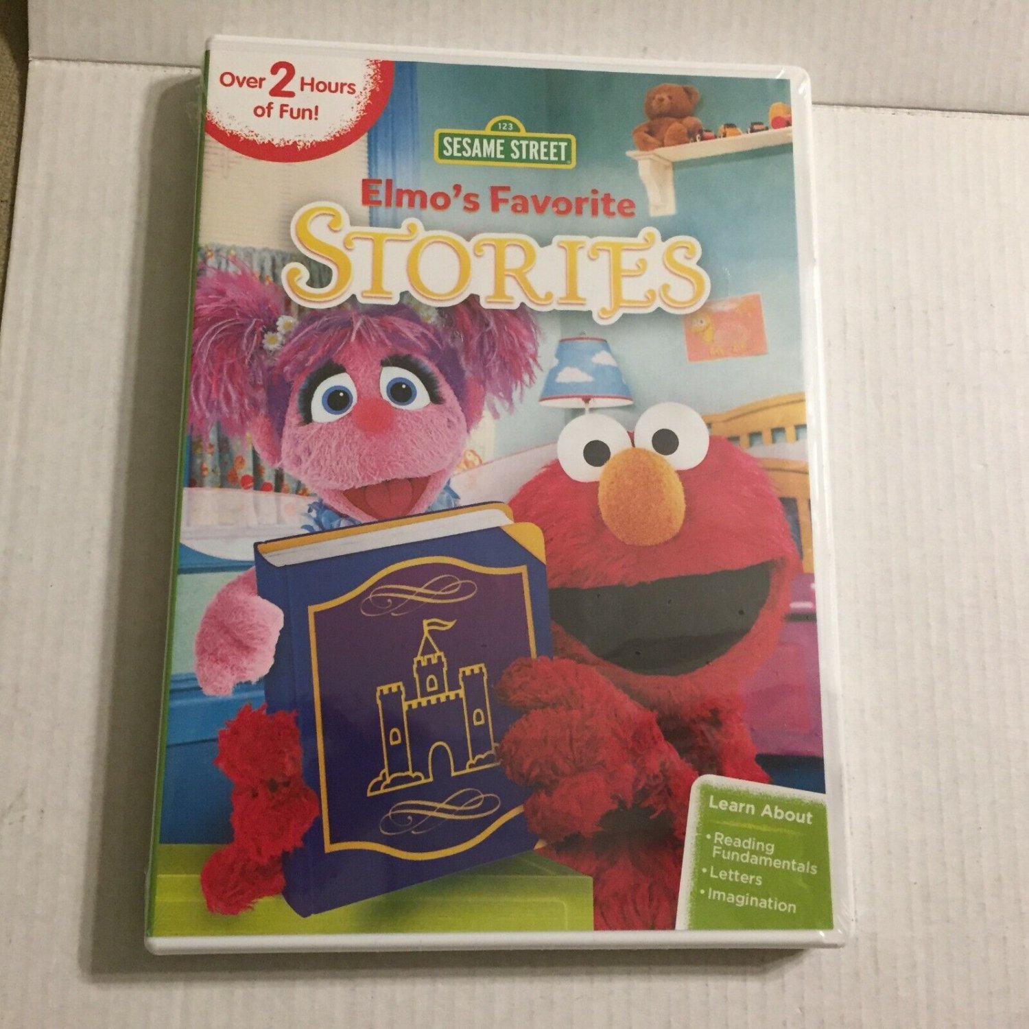 2 New Sesame Street DVDs Sealed - Elmo's Favorite Stories & Elmo's ...