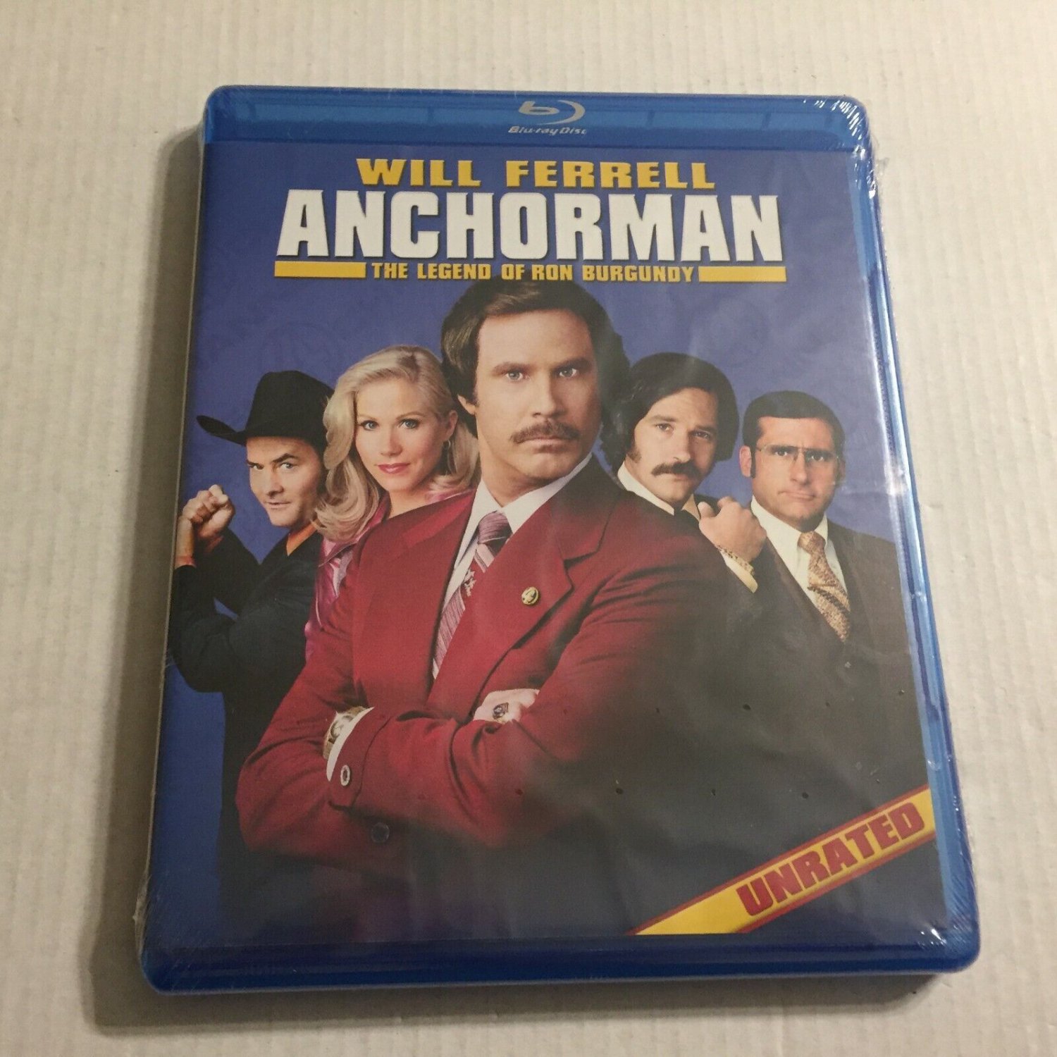New Will Ferrell Anchorman Movie Blu-Ray Sealed