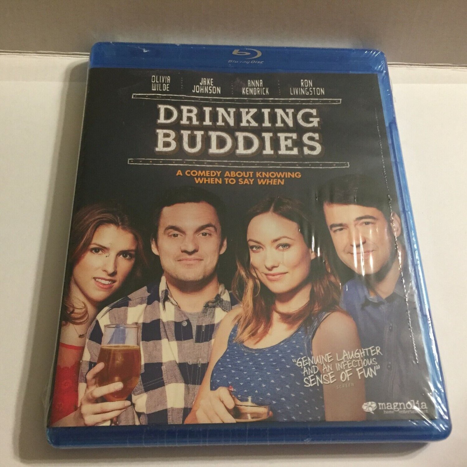 NEW Drinking Buddies with Anna Kendrick / Olivia Wilde Blu-Ray Sealed