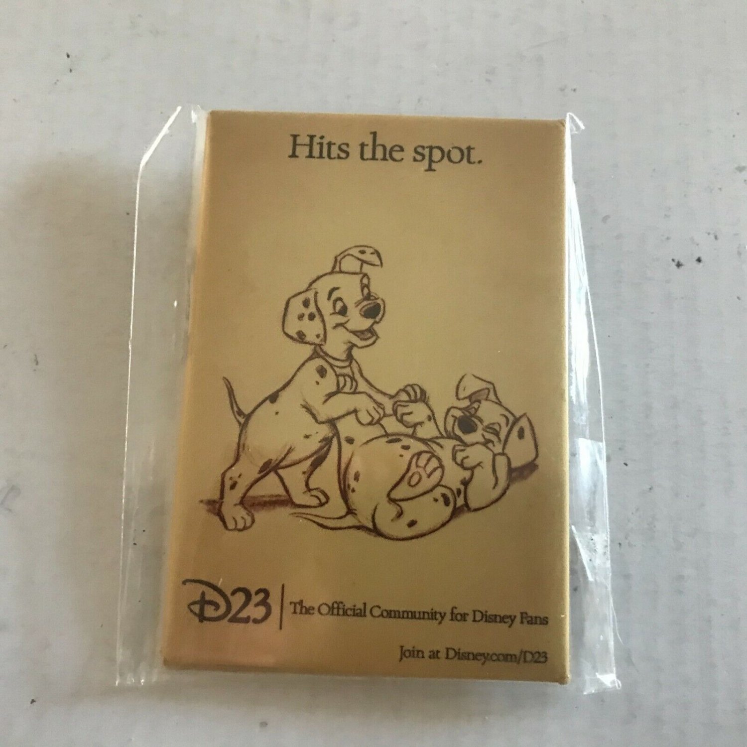 NEW Disney D23 Dalmatian Pin Hit the Spot