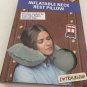 New On the Go Inflatable Neck Rest Pillow