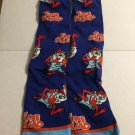 NEW Space Jam Crew Socks Men Shoe Size 8-12 - Tazmanian Devil