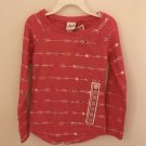 Circo Girls XS 4/5 Long Sleeve Pink Thermal Shirt