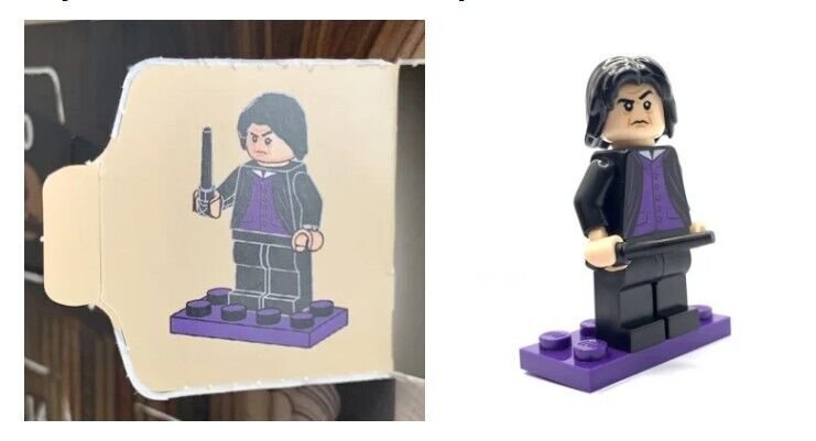 NEW Lego Harry Potter Professor Severus Snape Minifigure