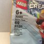 NEW Lego Creator Santa Clause Skiing Polybag Set #30580 - 69 Pieces