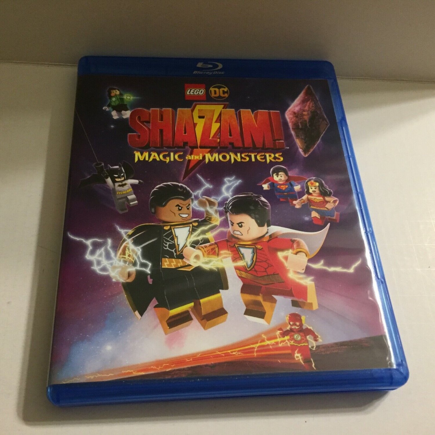 NEW Lego DC Comics Shazam Magic & Monsters Animated Movie Blu-Ray