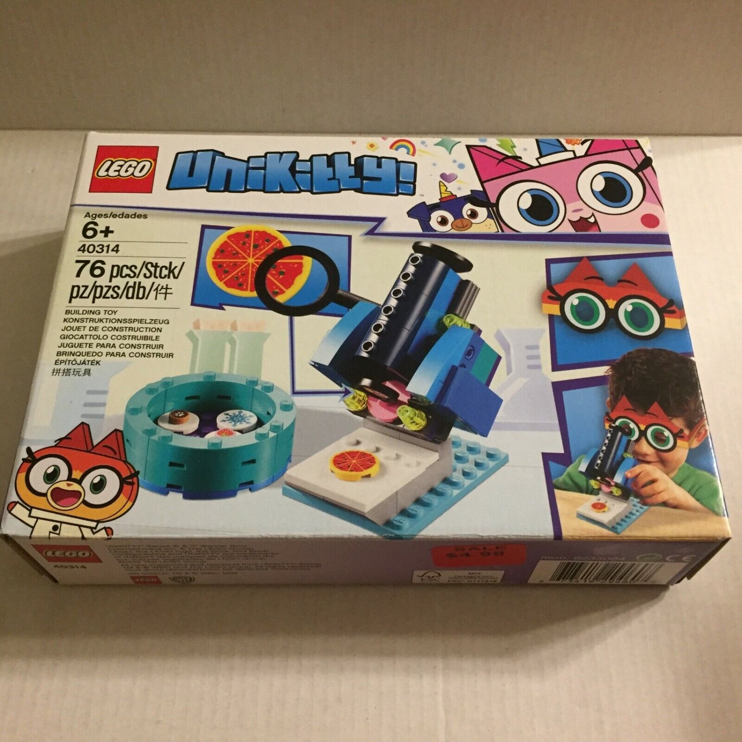 NEW Lego Unikitty Microscope 76 Piece Set #40314