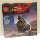Lego Minifigure Teen Groot from Guardians of the Galaxy Keychain Polybag