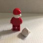 Official Lego Santa Clause & Elf Lego Minifigure