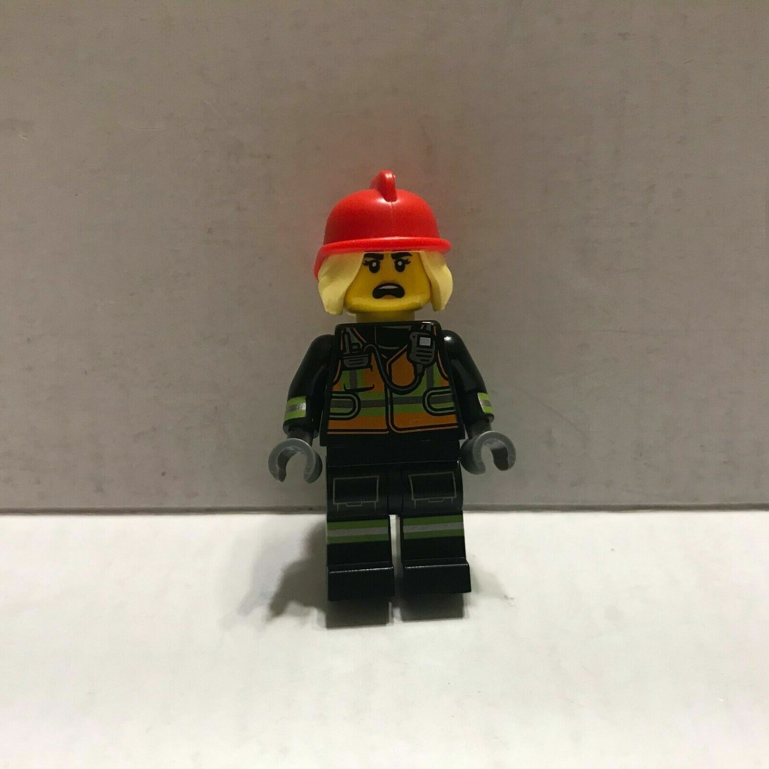 Authentic Lego Series 19 Blind Pack Woman Firefighter Minifigure