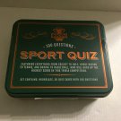NEW Sports Quiz Tin - Hourglass & 50 Quiz Cards With 100 Questions