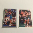 Two Dell Curry (Steph's Dad) NBA Trading Cards