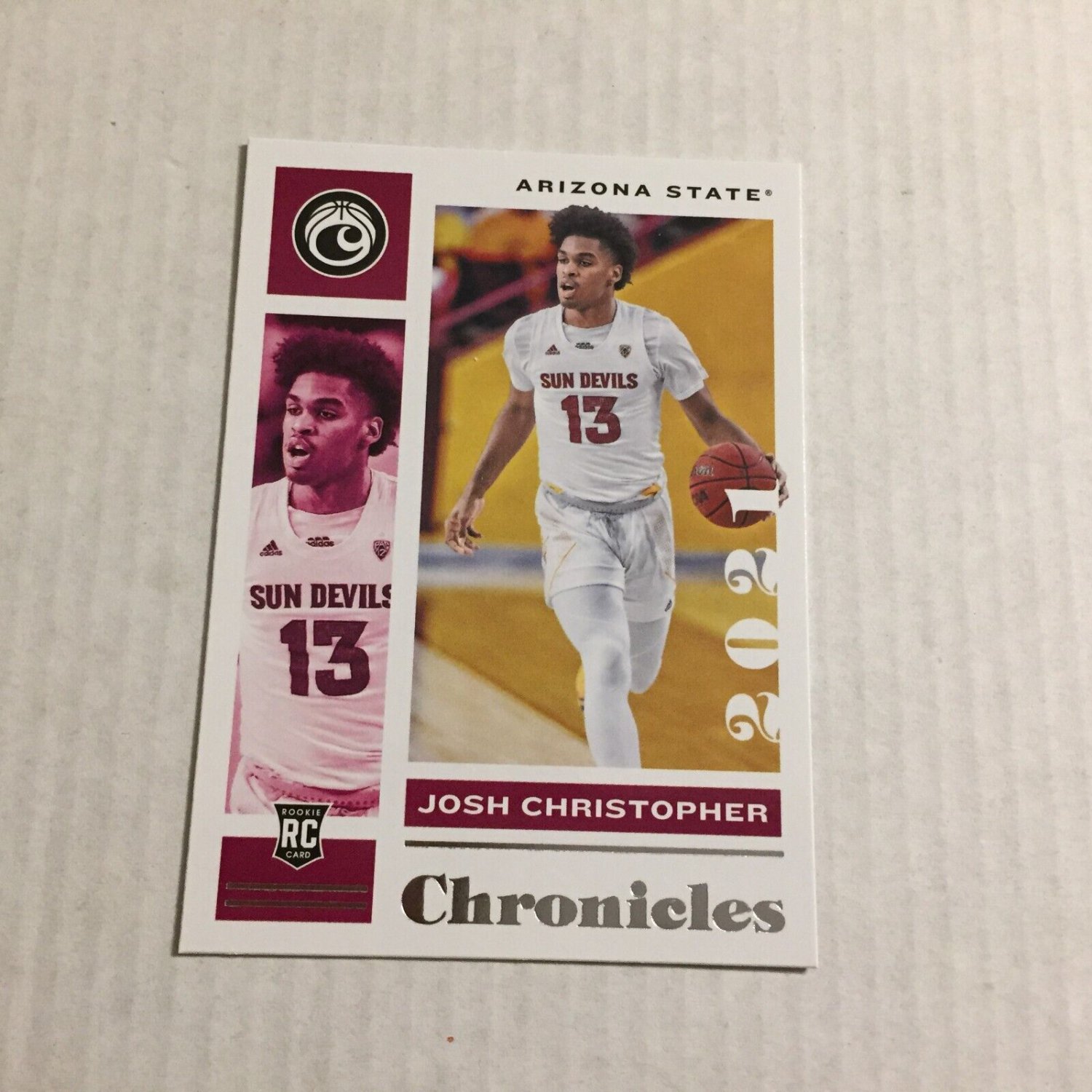 2021 Panini Chronicles Draft Picks ASU / Houston Rockets Josh Christopher Rookie