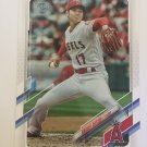 2021 Topps Series 1 Baseball Base Card Los Angeles Angels Shohei Ohtani Poster
