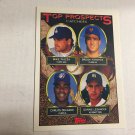 1993 Topps Prospects Catchers HOF Mike Piazza Carlos Delgado MLB Trading Card