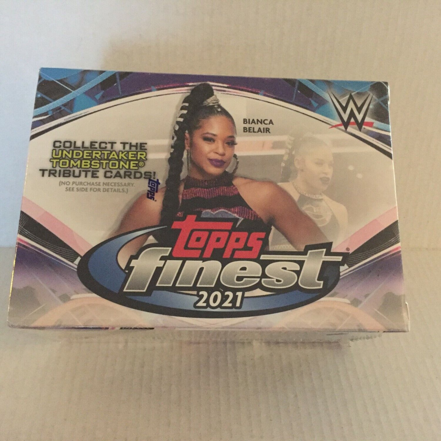 NEW 2021 Topps Finest WWE Trading Card Blaster Box 28 Total Cards