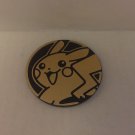 Pokemon Pikachu Black/Gold Plastic Flip Gaming 1.25" Coin
