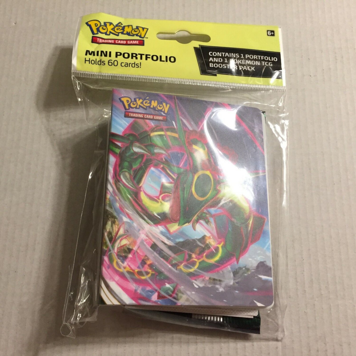 NEW Pokemon Sword & Shield Evolving Skies Rayquaza Mini Portfolio & 10 Cards