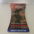 NEW Magic the Gathering Commander Legends D&D Battle for Baldur's Gate Booster