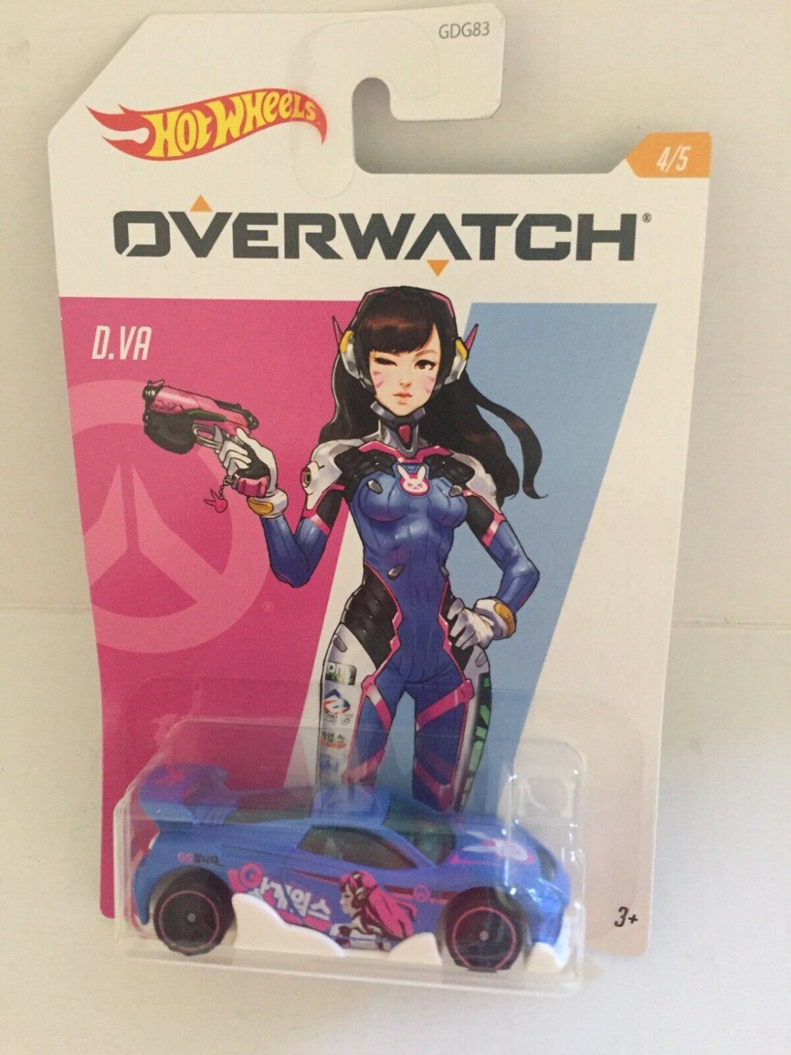 Blizzard Exclusive Overwatch  D.Va Hot Wheels Car