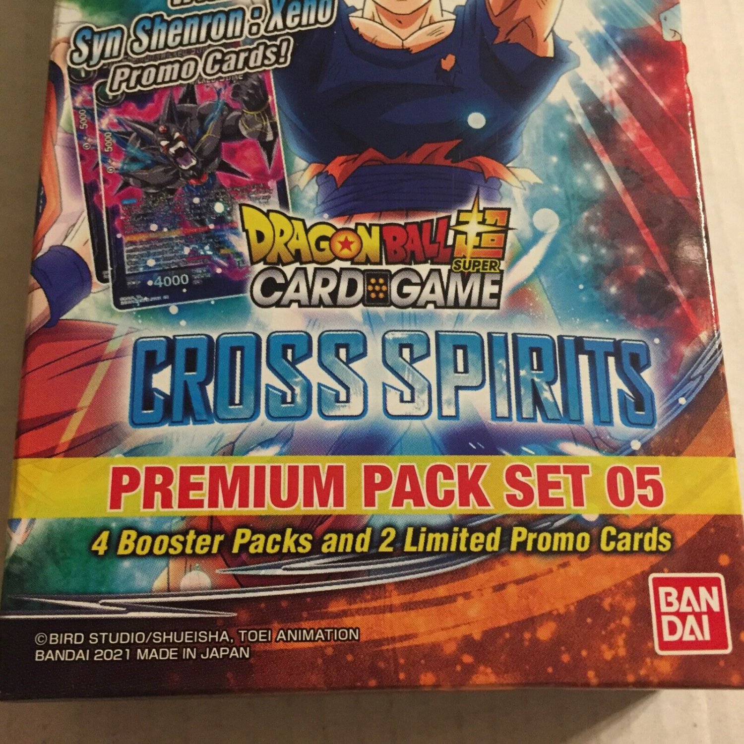 Panini Dragon Ball Z TCG Heroes & Villains Sealed Booster Box  24 Packs,  English, Near Mint