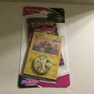 New Pokemon Holo Blitzle Fusion Strike Blister Pack + Coin
