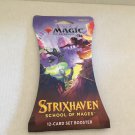 NEW Magic the Gathering Strixhaven School of Mages Booster