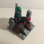 Authentic Lego Star Wars Mandalorian Lego Minifigure with Defense Fort