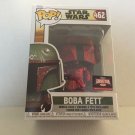 NEW 2022 Target Con Exclusive Star Wars Red Chrome Boba Fett Funko Pop Figure