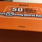 NEW Disney D23 Gold Member 50th Anniversary Gift Box - Lunch Box, Pins, Pennant