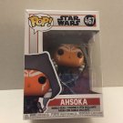 NEW Star Wars Hooded Ahsoka Funko Pop Figure #467