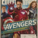 Old 2012 Entertainment Weekly Magazine with Original Avengers on the Cover